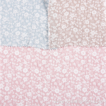 Knit Wholesale Crepe Rayon Fabric Printed Textile